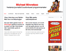 Tablet Screenshot of michaelminneboo.nl